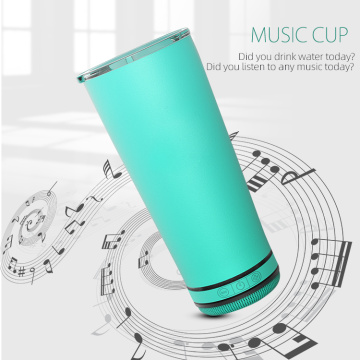 Music Cup Bluetooth-Lautsprecher-Kaffeetasse mit Deckel