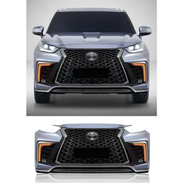 Lexus LX600 Style Bumpers for Toyota Highlander 2021-2022