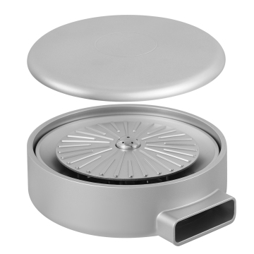 Automatic Glass Rinser with Lid for Kitchen Sink Faucet