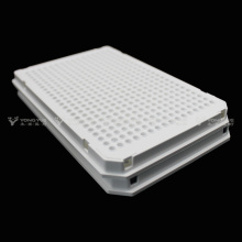 40UL 384 WELL PCR PLACE PLATAL PERFIL WHITE