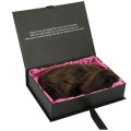 Luxury Hair Extension Packaging Presentförpackning med Ribbon