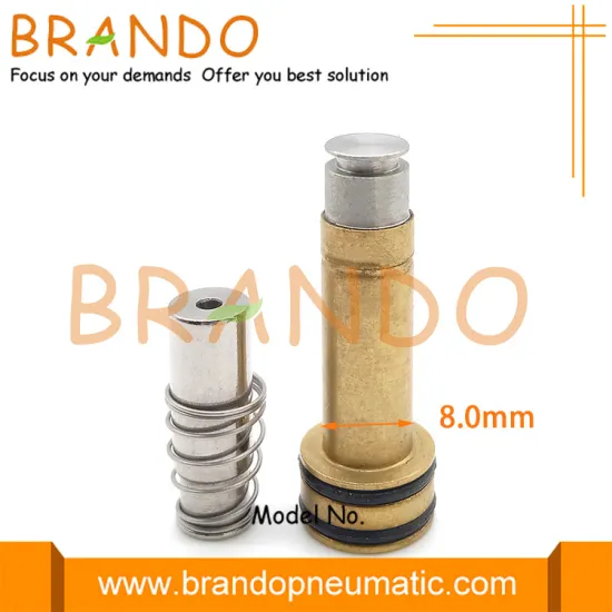 Automobile Machine Solenoid Valve 8mm OD Aramture Assembly