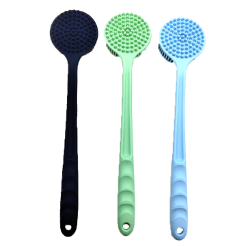 Custom Household Soft Silicone Cleaning and Massage Bath Shower Brush