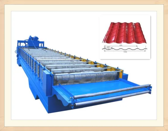 Glazed Roof tile rolling forming machine