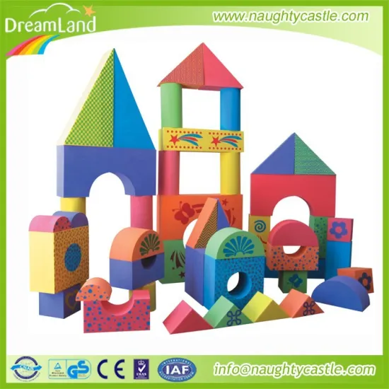 Kids educational soft foam building block toys