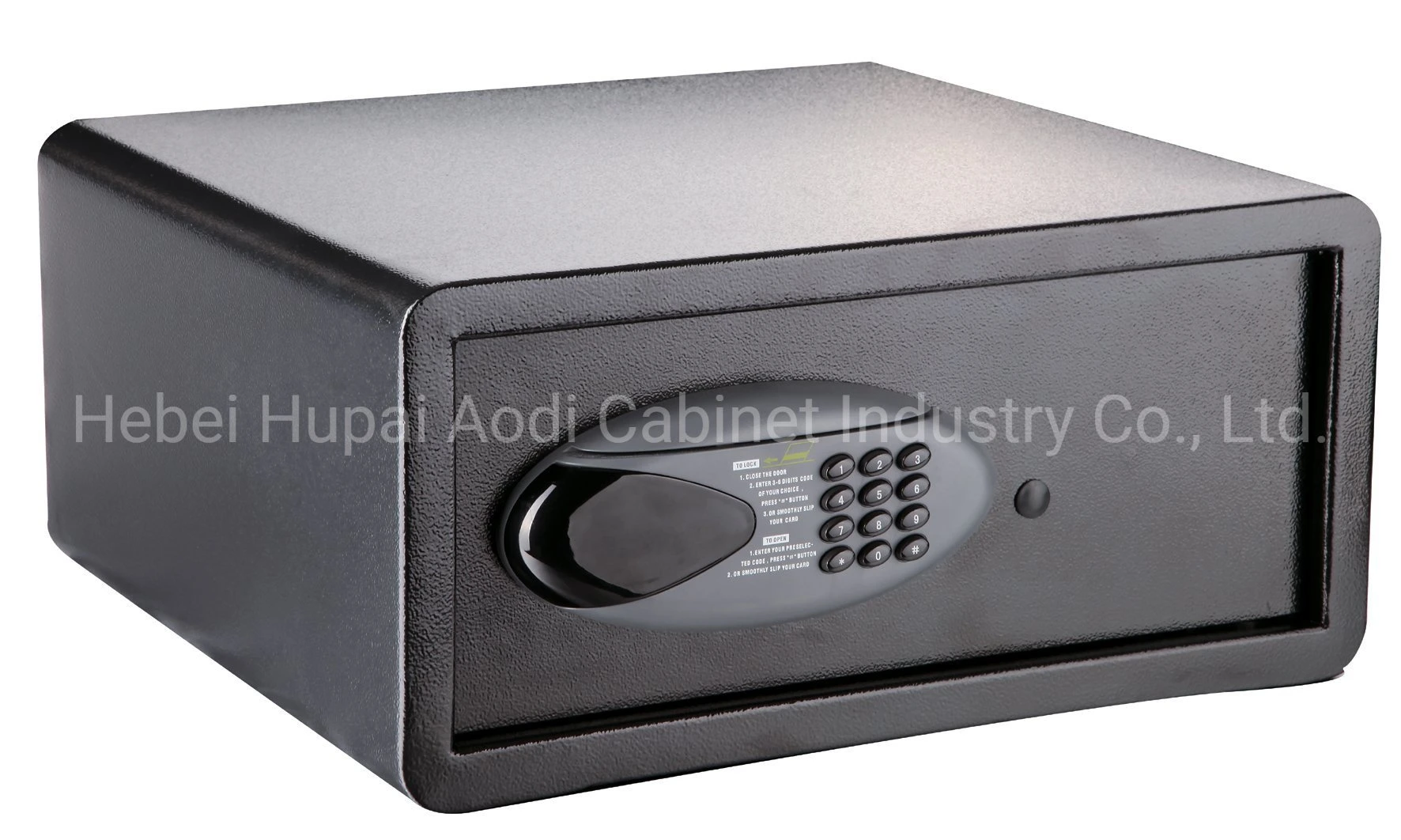 Electronic Hotel Safe with Card Function