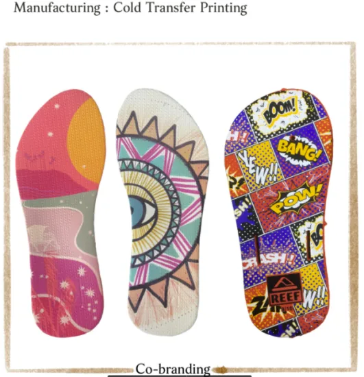 Cold transfer printing in factory making