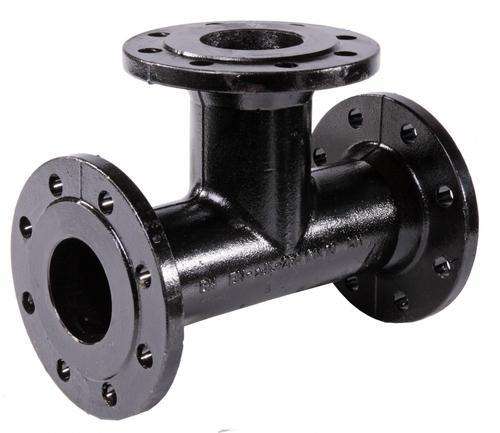 Ductile Cast Iron All Flange Tee 