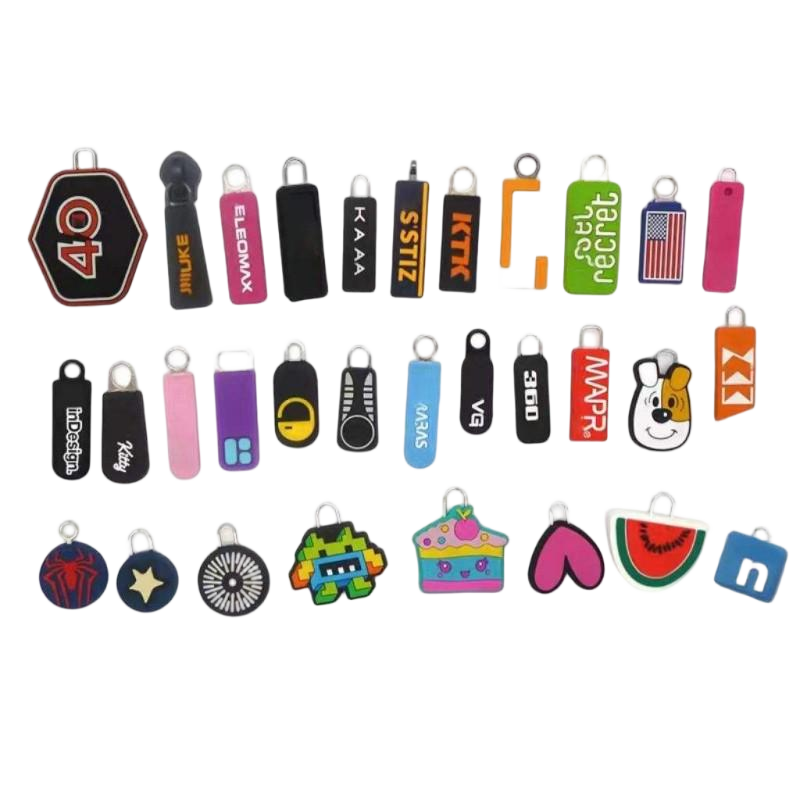 soft pvc zipper puller