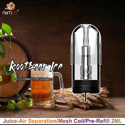 Closed E-Cigarette Aluminum Kit Mesh Coil Close System Cartridge Factory