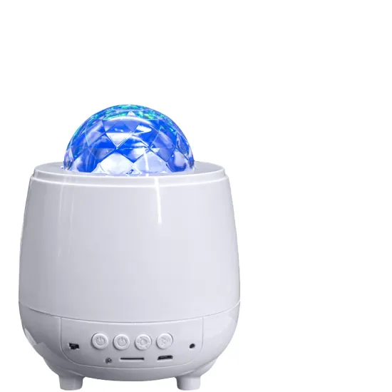 LED Projector Ocean Wave Music Player Remote Star Rotating Luminaria Night Light