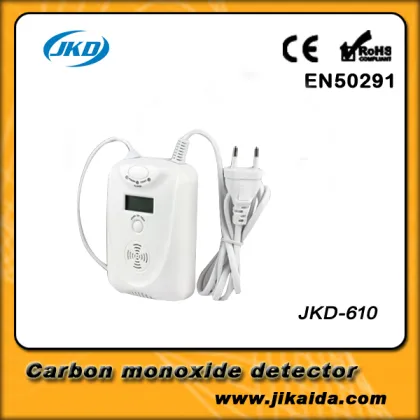 LCD display first alert gas and co combination detector