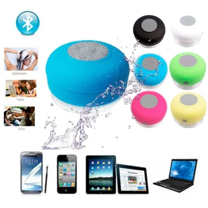 Rechargeable Waterproof Shower Bluetooth Wireless Speaker