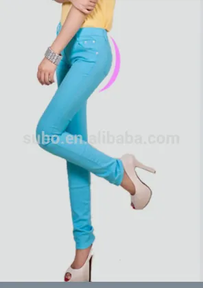 cotton viscose soft handfeel pencil pants fabric