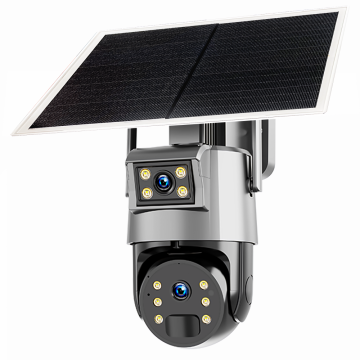 4MP Outdoor Solar PTZ 4G SIM CARD CCTV CCTV do bezpieczeństwa domu