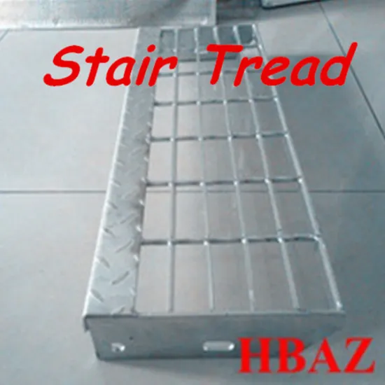 Industrial Steel Ladder/ Electro Galvanized Steel Grating/ Steel Bar Grating/ Stair Tread