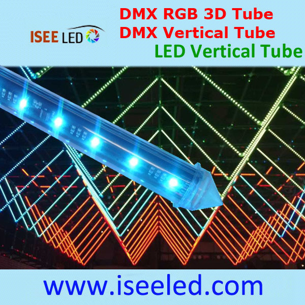 Soilse feadán 3D RGB Madrix bogearraí faoi stiúir feadán faoi stiúir