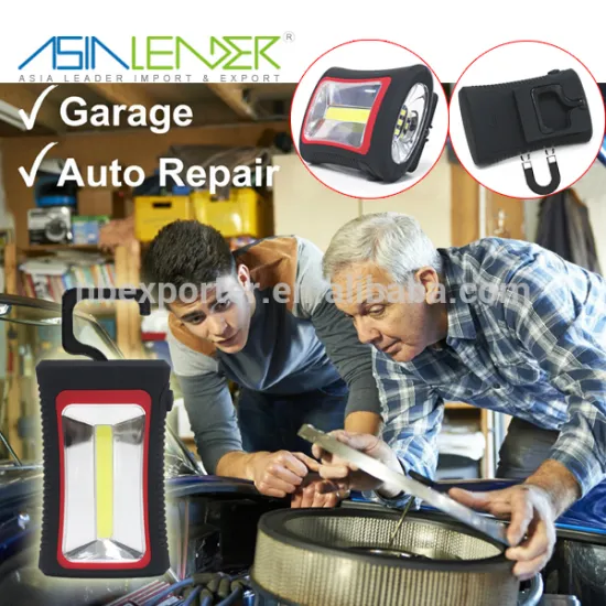 LED Light Magnetic Attach Hanging Hook Inspection Working Lamp Inspection Light COB