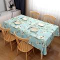 Flower Hot Transfer Printing Leather Taxture Pvc Tablecloth