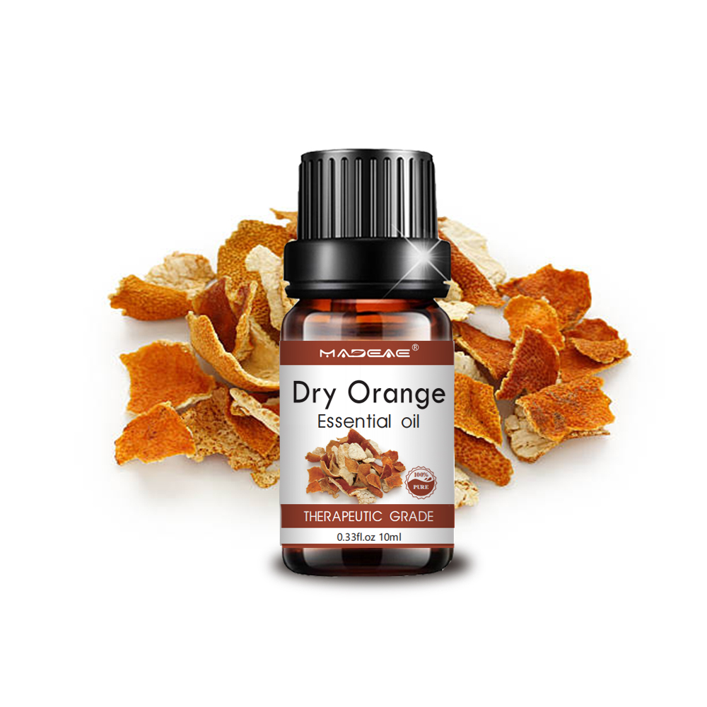 Óleo de laranja de laranja seco natural de 10 ml de 10 ml puro