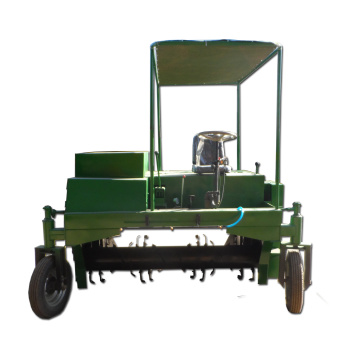 Manure Compost Turner Machine Equipment wheel Walking Turner