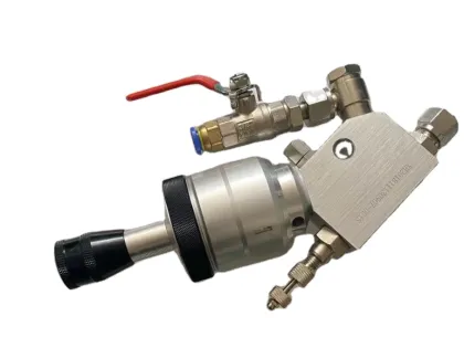 High pressure spraying automatic spray gun