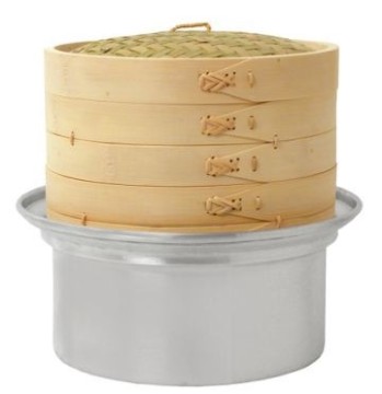 stainless steel steam bowl for bamboo Chinese steamers