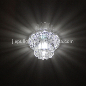 crystal shade downlight led lights ceiling lamps bedroom living room lights energy save MR16 GU10 GU5.3