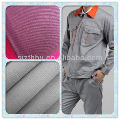 Mens Safety Workwear Uniforms Fabric