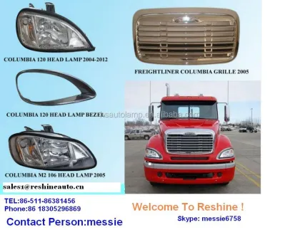 2004 FREIGHTLINER COLUMBIA HEAD LAMP LIGHTS & TRUCK PARTS