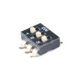 5Pcs/lot DIP switch Toggle Switches 2.54mm SMD 1P/2P/3P/4P/5P/6P/8P black 2.54MM SMD Switch Gold Plated Pin
