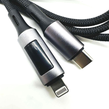 240W USB4 40 Gbps Cable with display screen