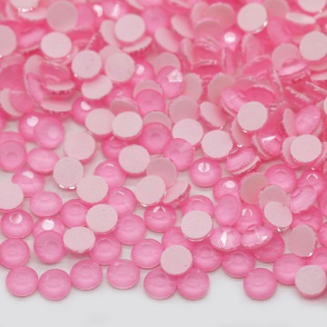 Neon Baby Pink Customized Package Farbe Heiße Fixglas Strasssteine ​​Großhandel - 10 GROSS/BAG, 100 GROSS/BAG