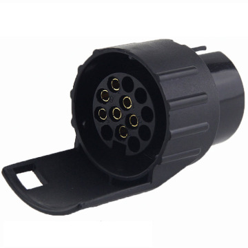 7 Pin to 13 Pin Plug Adapter Converter for Trailers and Caravans