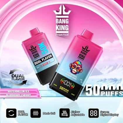 Bang King 50k Puffs Display Screen