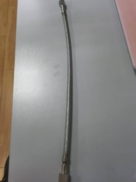 Tuyau de remplissage flexible en acier inoxydable pour cylindre à gaz