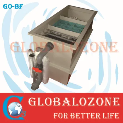 water drum filter fish pond