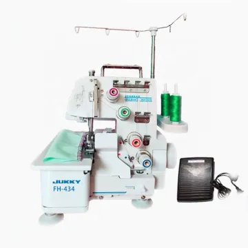 Portable Domestic Sewing Machine JK434 Mini Overlock with 4 Threads