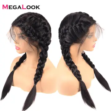 100 Percent Full Lace Human Hair Wig, Cheap Overnight Megalook Full Lace Wigs In Brazilian