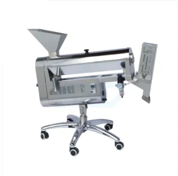 Medicine use capsule polishing machine
