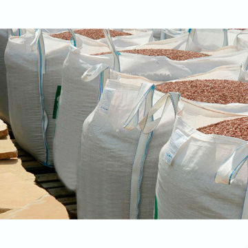 pp ton bag (circular) with top fill spout and flat bottom