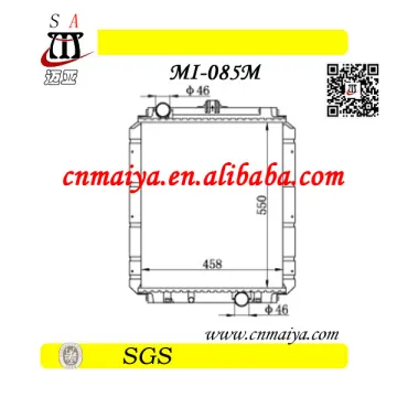 special price for canter 3.5 car radiator