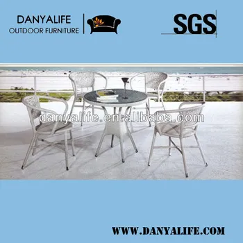 DY-IRON-0005,rattan chairs,wicker chairs,garden sets,dinning set,lounger,rattan table
