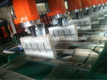 welding heads for geocell production line
