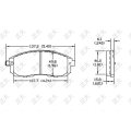 Pastilha de freio da Nissan Altima D815