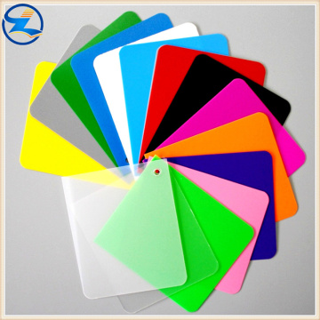 High Glossy colored Rigid PP Plastic acrylic Films