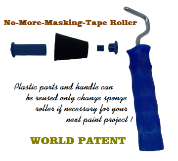 2-Pack Masking Tape Replacement Roller