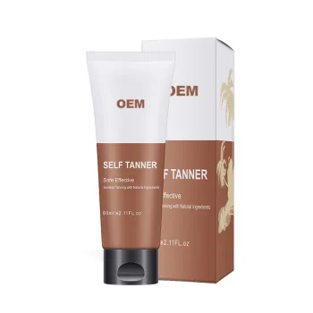 Wholesale Custom Self Tanning Lotion and Tanning Cream with Glove - Private Label OEM