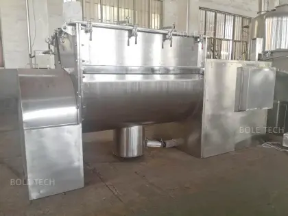 Putty powder mixing machine Horizontal ribbon mixer