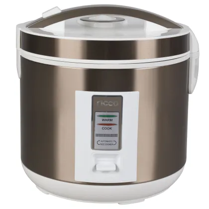 Purple Stainless Steel Electric Rice Cooker